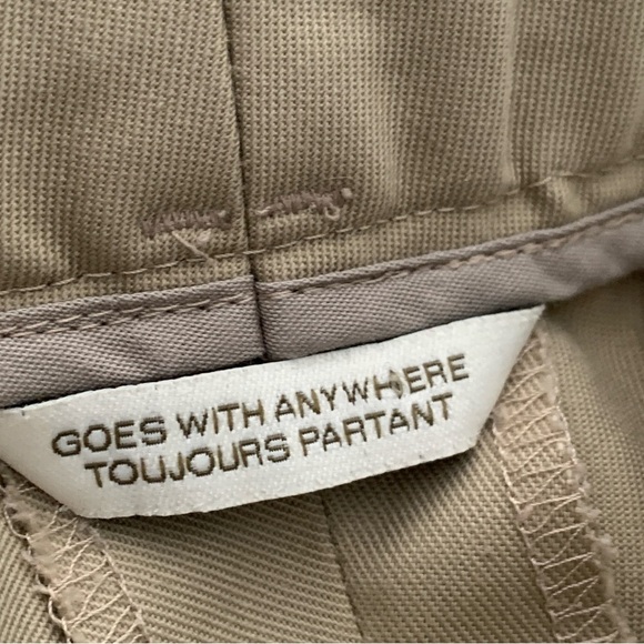 Tilley 8-inch Khaki Beige Chino Shorts - Picture 6 of 6